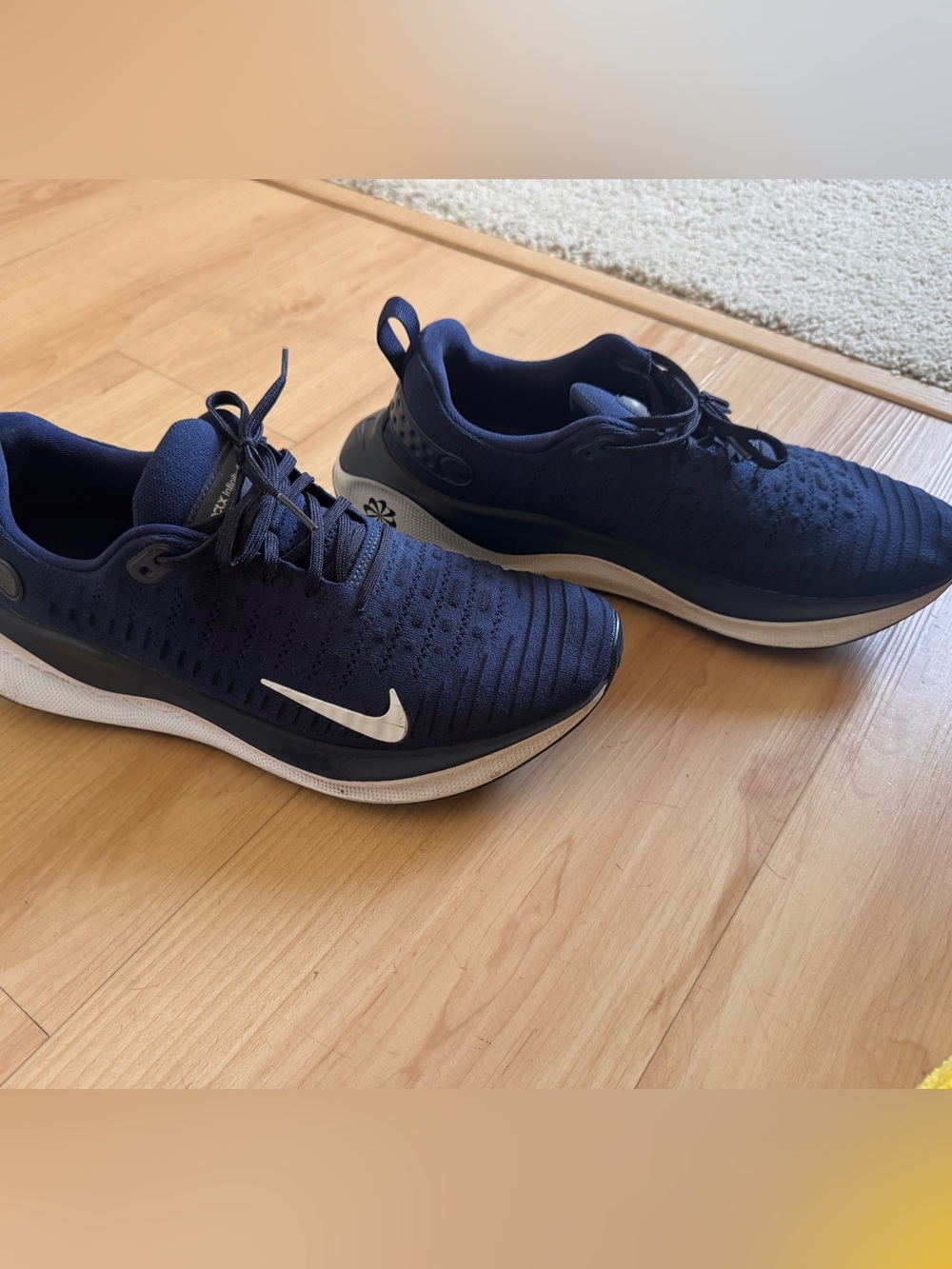 Nike Pegasus 38 navy blue running shoes size US 11.5 #running #athletic